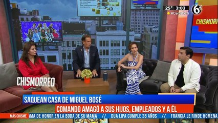 Saquean casa de Miguel Bosé; así va la investigación