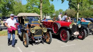 Vieilles voitures de 1900 à 1930, la virée des Pionniers 2022