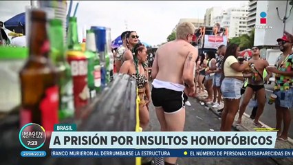 Brasil enviará a la cárcel a quien cometa insultos homofóbicos