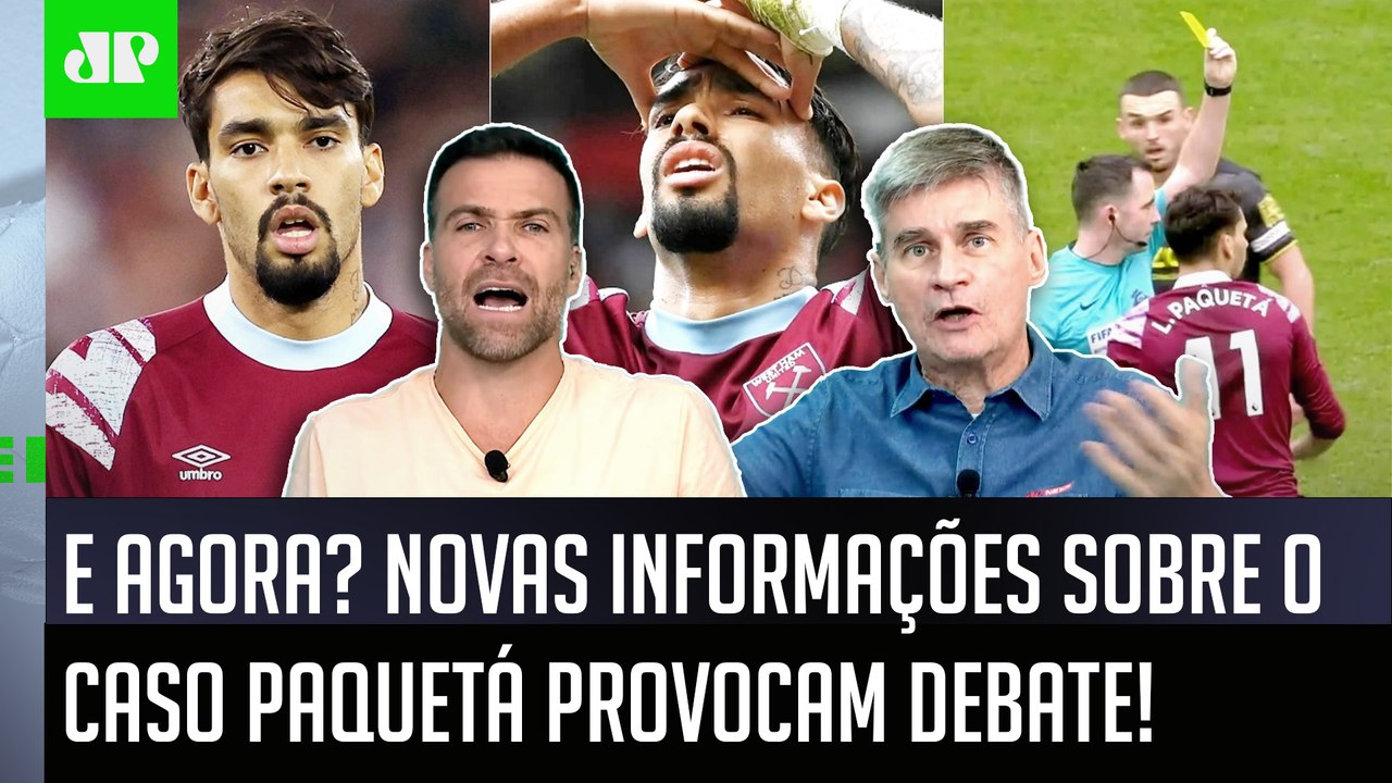 "Cara, é PREOCUPANTE! Se ISSO FOR VERDADE, o Paquetá..." NOVAS INFORMAÇÕES sobre SUSPEITA de APOSTAS
