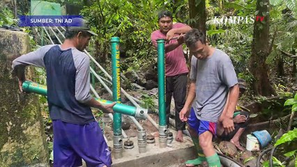 Kegembiraan Warga Pulau Enam, Air Bersih Berhasil Mengalir Lintasi Lautan