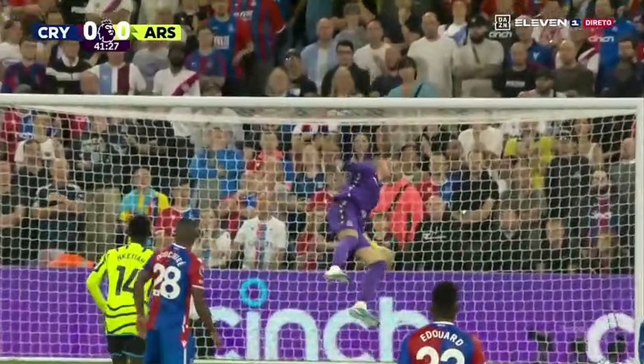 Resumo  Crystal Palace 0-1 Arsenal  Premier League 23-24
