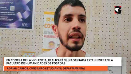 Download Video: Realizarán una sentada en contra de los casos de violencia y acoso en la Facultad de Humanidades de Posadas