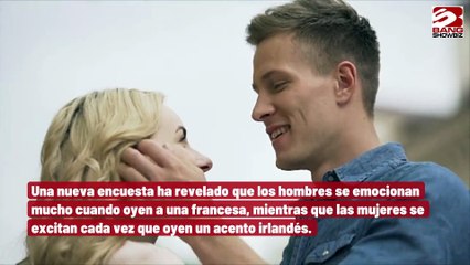 Las francesas y los irlandeses tienen los acentos más sexis
