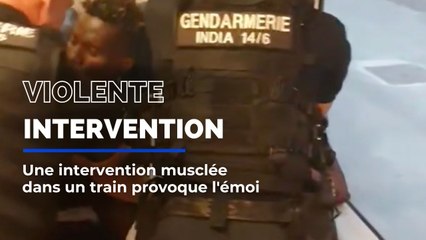 Intervention musclée de gendarmes dans un train à Breil-sur-Roya