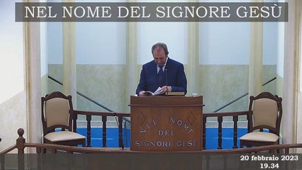 Congregazione Cristiana In Italia - 20022023 - Inni 84, 365, 307 e 141