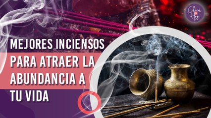 Conoce los mejores inciensos para atraer la abundancia y la buena suerte a tu vida