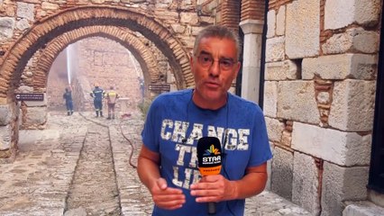 Την ιστορική μονή του Οσίου Λουκά πολιορκούν οι φλόγες - Στο σημείο η Υπ. Πολιτισμού