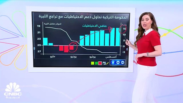 كيف تمكن البنك المركزي التركي من رفع صافي الاحتياطي الأجنبي؟
