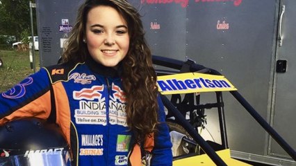 Voici - Mort d'Ashlea Albertson : la pilote de course avait 24 ans
