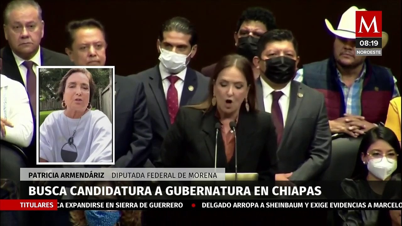 Patricia Armendáriz levanta la mano por gubernatura de Chiapas
