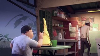 Animation short movie Mamak. Kids animation story