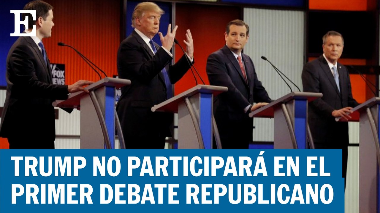 Primer debate republicano sin Trump