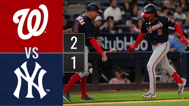 Resumen Nacionales de Washington vs Yankees de Nueva York / MLB 22-08-2023