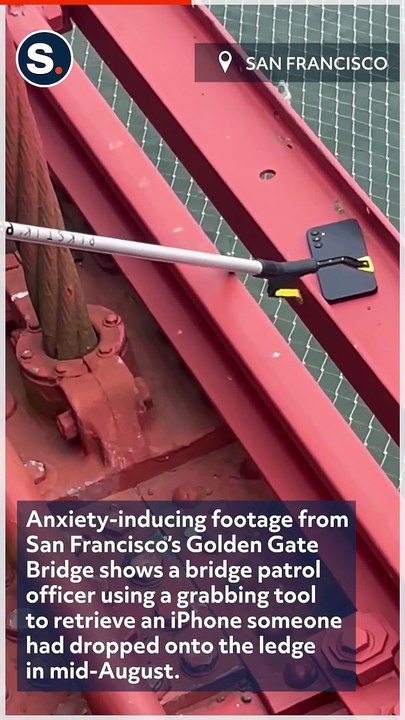 Bridge Patrol Officer Returns iPhone Dropped on Golden Gate Bridge ...