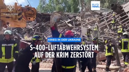 Ukraine: Russisches Raketenabwehrsystem auf der Krim zerstört