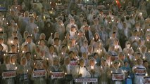 민주당, '오염수 방류 저지' 촛불 집회...