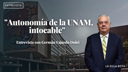 Autonomía de la UNAM, intocable: Germán Fajardo
