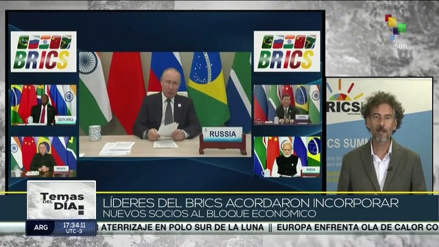 Sudáfrica: Líderes del BRICS pactaron la incorporación de nuevos socios al bloque económico
