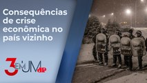 Saques a mais de dez comércios marcam noite de terror na Argentina