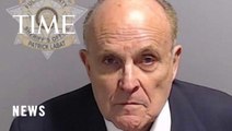 Giuliani Turns Himself In on Georgia 2020 Election Charges After Bond Is Set at $150,000