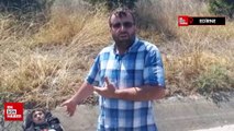Edirne'de motosiklet sürücüsü babasının kullandığı otomobile çarptı