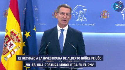 Urkullu abre una vía interna en el PNV frente al veto de Ortuzar a pactar con Feijóo