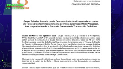 Logra Televisa resolver demanda por FIFAGate