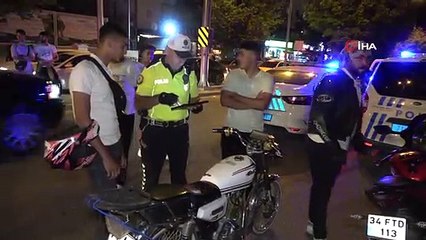 Kırıkkale'de Motosiklet Denetimi: Kask Takmayanlara Cezalar Kesildi