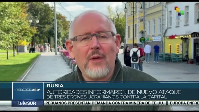Rusia: Autoridades informan de nuevo ataque de tres drones ucranianos contra Moscú