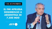 El FMI aprueba desembolso a Argentina de 7,500 millones de dólares