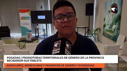 Posadas | Promotoras territoriales de género de la provincia recibieron sus tablets