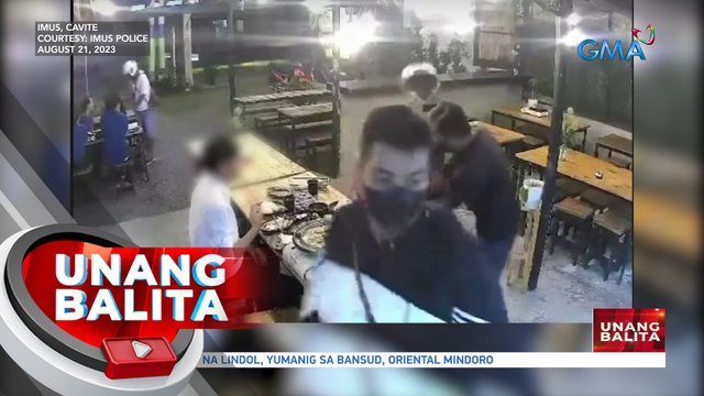 Isa sa 6 na suspek sa panghoholdap sa isang kainan, arestado | UB