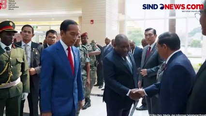 Bertemu Presiden Mozambik, Jokowi Dorong Ekspor Kereta BUMN Indonesia