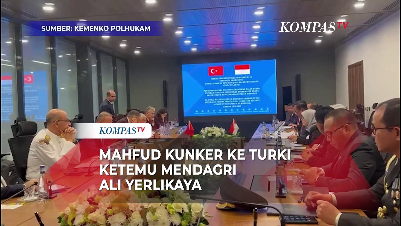 Mahfud Kunker ke Turki Ketemu Mendagri Ali Yerlikaya Selama 2 jam, Bahas Apa?