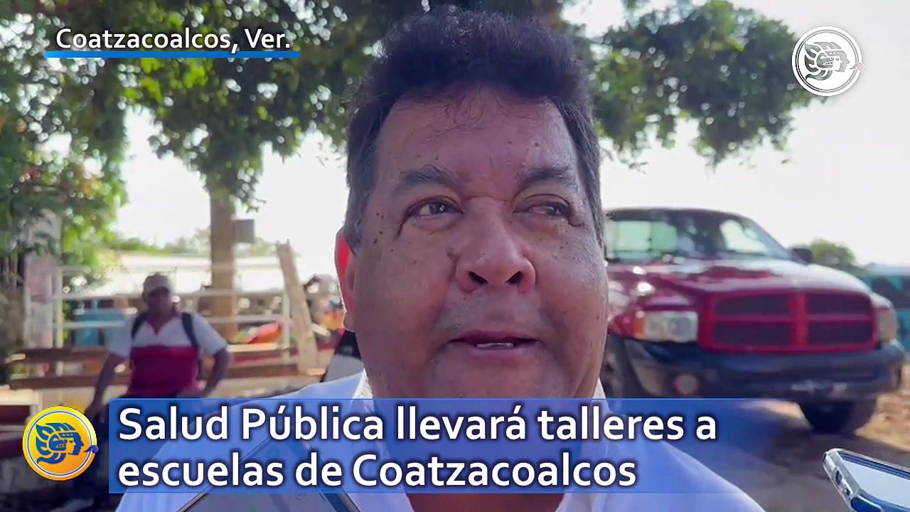 Salud Pública llevará talleres a escuelas de Coatzacoalcos
