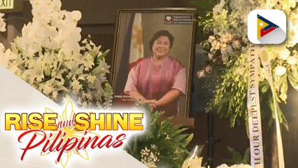 PBBM, at ilang kilalang personalidad, nagtungo sa unang gabi ng lamay ni DMW Sec. Ople