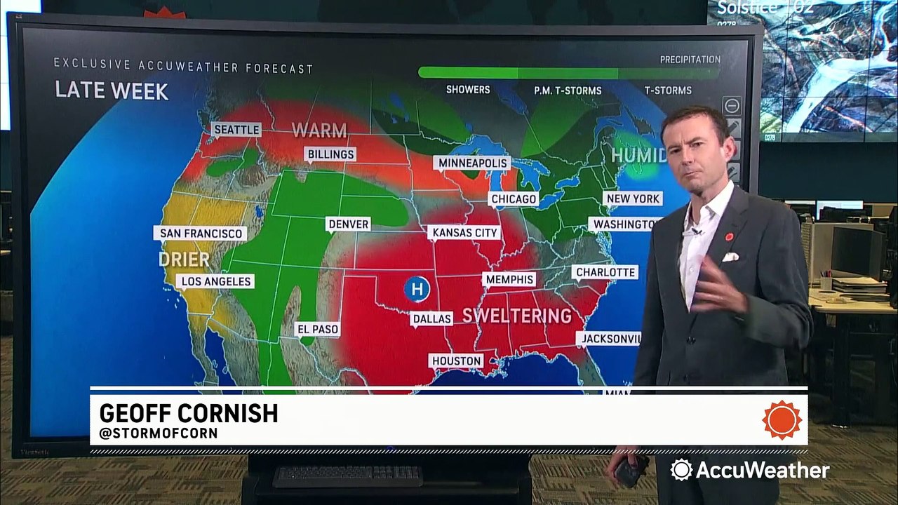 Scattered storms to cause some travel problems...