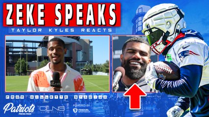 Ezekiel Elliott Looking to 'ENERGIZE' the Patriots