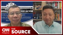 AFP spokesperson Medel Aguilar and NSC Asst. Director General Jonathan Malaya | The Source