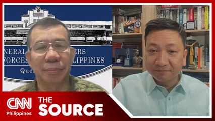 AFP spokesperson Medel Aguilar and NSC Asst. Director General Jonathan Malaya | The Source
