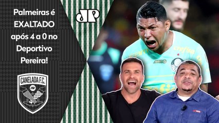 "O Palmeiras DEU UMA LIÇÃO pro Flamengo! É o TODO PODEROSO DA AMÉRICA, METEU 4 a 0 e é MUITO..."