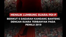 Menilik Lumbung Suara PDI-P, Berikut 6 Daerah Kandang Banteng Dengan Suara Terbanyak Pada Pemilu 2019