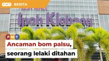 Lelaki ditahan atas ancaman bom palsu di Aeon Mall Klebang