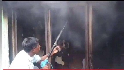 भागलपुर: बिजली की शार्ट सर्किट से कपड़ा दुकान में लगा भीषण आग, लाखों की संपत्ति राख