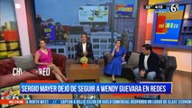 Sergio Mayer dejó de seguir a Wendy Guevara en redes