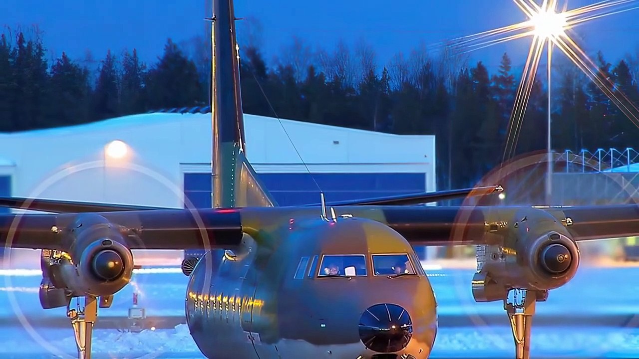 Fokker F27 - airliner - HD