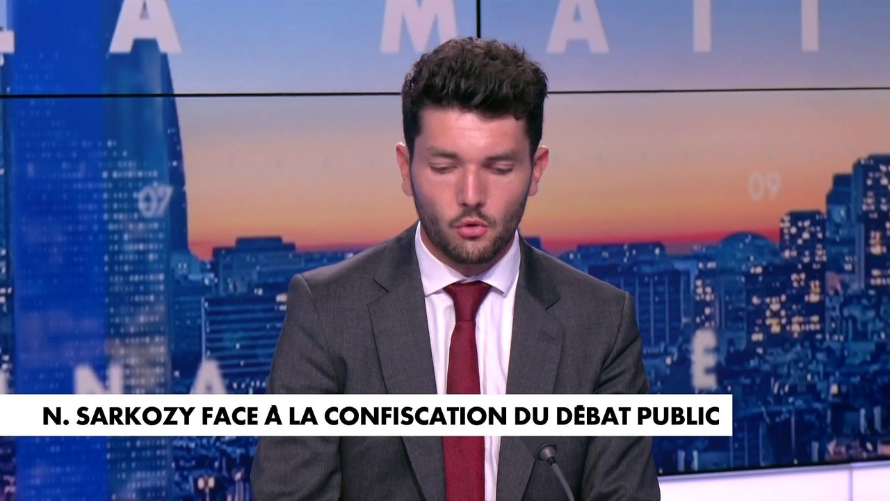L'édito de Florian Tardif : «Nicolas Sarkozy fa...