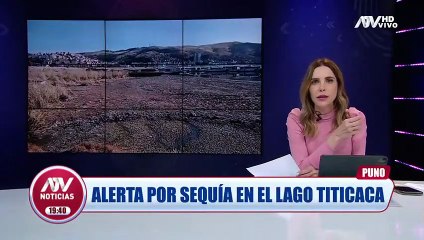 Alerta en Puno por sequía en el Lago Titicaca por falta de lluvias