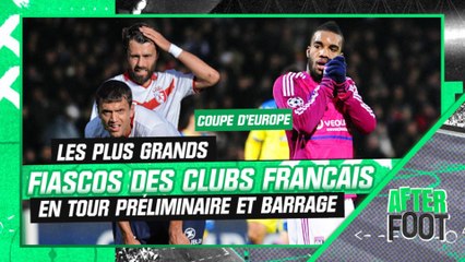 Coupe d'Europe : Les plus gros fiascos des clubs français en tour préliminaire et en barrage